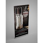 RollUp Banner 100x200cm Forged (op aanvraag)