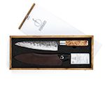 Forged VG10 Chef's knife with leather Cover